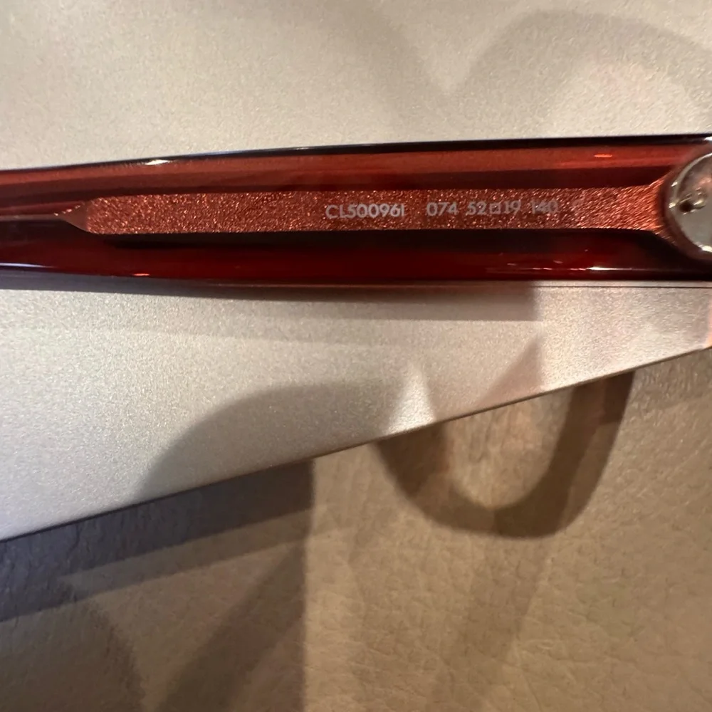 Celine Transparent Red Glasses